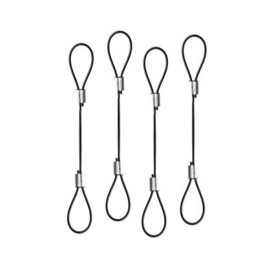 Cable Adapter Tethers - Pack of 4 - Black